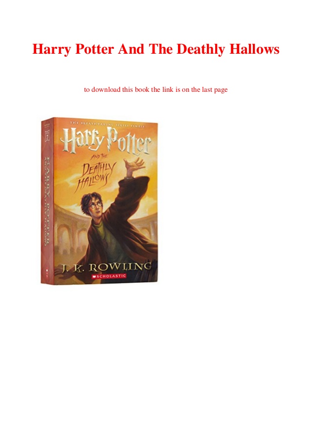 audiobook harry potter and the deathly hallows ending